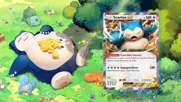 pokemon tcg pocket arboleda de eevee a3b snorlax ex