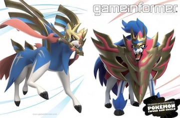 Una de las portadas de la cobertura de Pokémon Espada y Escudo en Game Informer — 2019