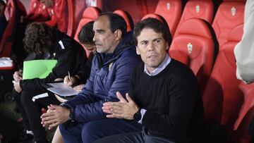 Rubi durante un partido con el Almería.