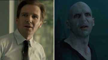 Así lucía Ralph Fiennes en 2005 cuando apareció por primera vez en la saga Harry Potter.