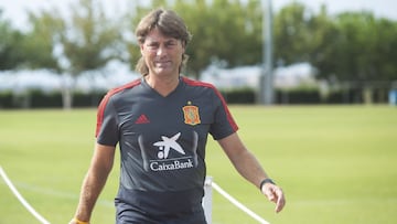Julen Guerrero, con la selección Sub-17