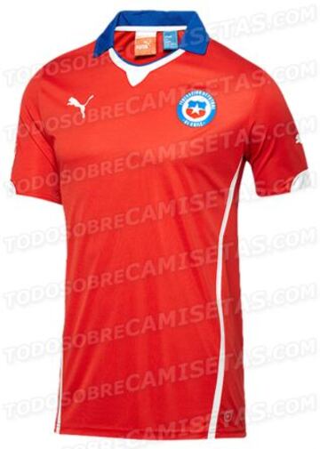 Camiseta de Chile.