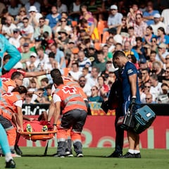 El aplauso de Mestalla a Lemar