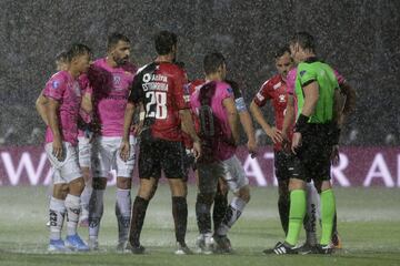 Gran ambiente en la final de la Copa Sudamericana. 