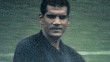 <b>CAMACHO Y LA SOMBRA DE AL GHANDOUR. </b>El ex seleccionador en el plató de televisión.