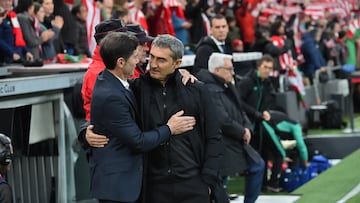 08/12/24
PARTIDO PRIMERA DIVISION
ATHLETIC DE BILBAO - VILLARREAL
SALUDO ERNESTO VALVERDE MARCELINO