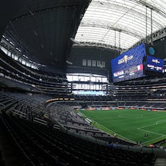 The maximum attendance at AT&T Stadium in Dallas wasn’t for a Cowboys game