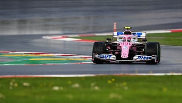 Lance Stroll con el Racing Point en Turqu&iacute;a.