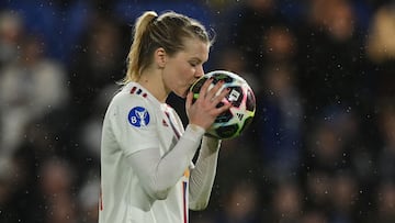 Ada Hegerberg con el Lyon.