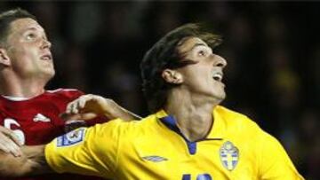 <b>Decepción.</b> La Suecia de Ibrahimovic se ha quedado fuera del Mundial.