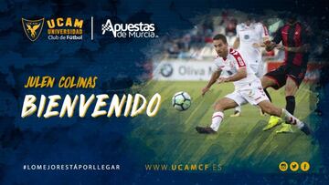 Colinas llega al UCAM Murcia.