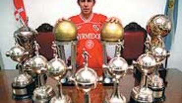 <b>DE LEYENDA.</b> Milán, Real Madrid e Independiente son los tres clubes más laureados. Bochini, jugador de leyenda con un buen número de títulos.