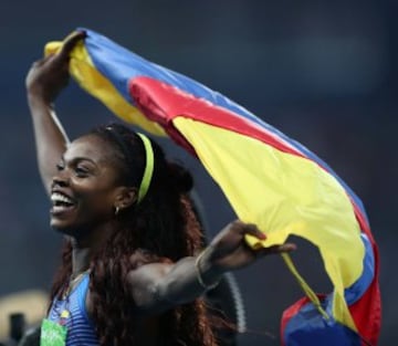 Caterine Ibargüen logra medalla de oro en Salto Triple