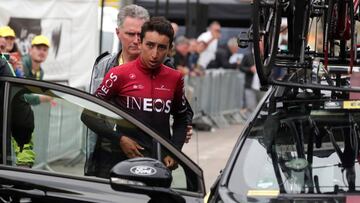 Egan Bernal, ciclista del Ineos