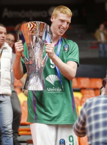 El Unicaja, campeón de la Eurocup. Alberto Díaz.