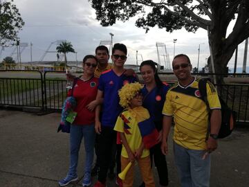 La Selección Colombia Sub 23 ya está lista para el encuentro ante Ecuador en el Preolímpico de la categoría. Los hinchas también están preparados para apoyarla en un juego que define la clasificación.