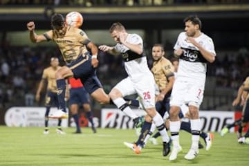 Olimpia se fue ganando al medio tiempo 1-0. 