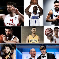 Todo sobre los 10 españoles que jugarán en la NBA 16-17