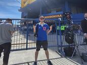 “Fui con la camiseta de la U al velorio de Miguel Ángel Russo... No esperé que los hinchas de Boca me pidieran fotos”