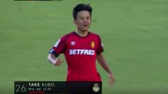 Puro desparpajo: el gol de Kubo que lo define a la perfección