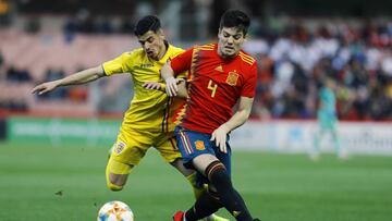 Jorge Mer&eacute;, jugador de la Selecci&oacute;n Sub-21