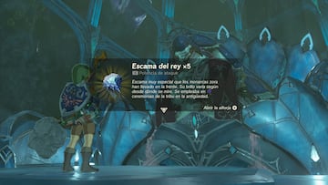 the legend of zelda tears of the kingdom nintendo switch guia sidon region de los zora