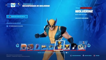 Este es el aspecto del skin Wolverine