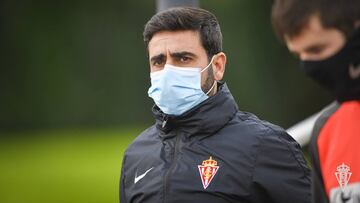 Gallego: "No renunciamos al ascenso directo pero vamos a ser realistas"