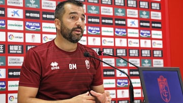 Diego Martínez, entrenador del Granada.