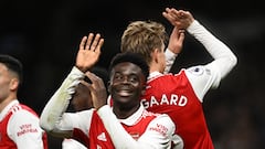 Arsenal clean up at the London Football Awards