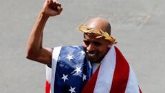 Meb Keflezighi, estadounidense de origen eritreo, vencedor el a&ntilde;o pasado en Boston. 