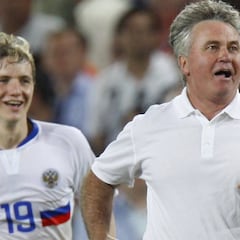 Rusia apela al 'espíritu Hiddink' para motivar a sus jugadores