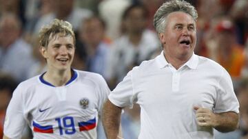 Rusia apela al 'espíritu Hiddink' para motivar a sus jugadores
