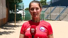 La médica y modelo chilena que brilla en el Beach Tennis