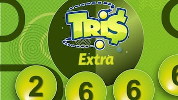 Resultados Lotería Tris Extra hoy: ganadores y números premiados | 1 de noviembre 2023