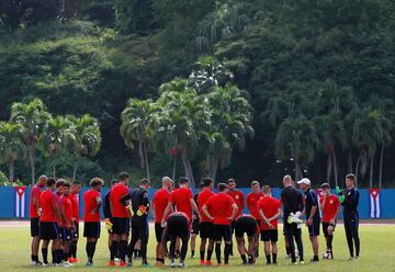 La histórica visita de U.S. Soccer a La Habana, en imágenes