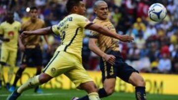 Am&eacute;rica y Pumas igualaron a un gol en la fecha 17 del Apertura 2015.