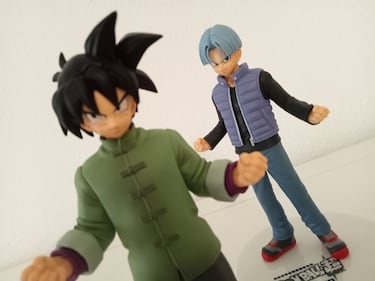 Goten y Trunks en dos figuras de ‘Dragon Ball Super: Super Hero’ que querrás en tu vitrina