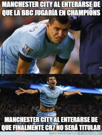 Los memes más divertidos del Manchester City vs Real Madrid