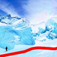 Vallée Blanche: la pista más larga del mundo accesible con remontes