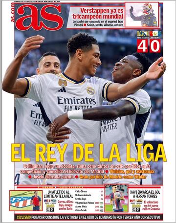 Las portadas de AS de octubre