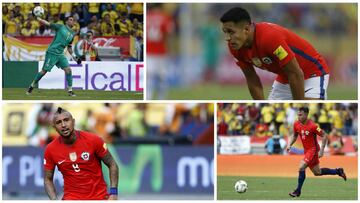 Los 10 jugadores de la Roja que están al borde de la suspensión