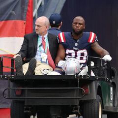 Patriots' RB James White out for rest of the season with hip injury