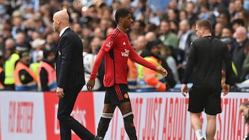 Rashford was substituted before extra-time in the FA Cup semi-final against Coventry, which had made him a doubt to face The Blades.
