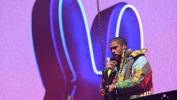 Bad Bunny’s first of two Coachella performances was action-packed, complete with a musical history lesson