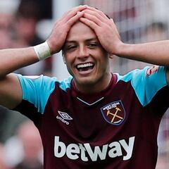 Chicharito anotó, pero el West Ham no pudo remontarle al Tottenham