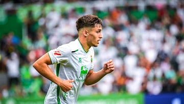 Jorge Salinas, del Racing.