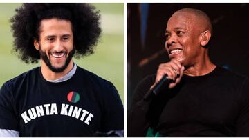 El veterano rapero y productor comparti&oacute; una fotograf&iacute;a en compa&ntilde;&iacute;a de Colin Kaepernick, la cara m&aacute;s conocida de las protestas entre deportistas.