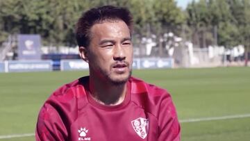 Okazaki: "El juego del Huesca necesita un jugador como yo, espero marcar más de 10 goles"