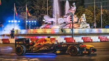 Madrid se engalana para la F1